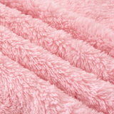 Fuzzy Faux Fur Throw Blanket for Couch, Extra Soft Warm Fluffy Fleece Blanket Throw for Couch, Sofa, Travel, Lightweight Decorative Light Pink