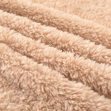 Fuzzy Faux Fur Throw Blanket for Couch, Extra Soft Warm Fluffy Fleece Blanket Throw for Couch, Sofa, Travel, Lightweight Decorative Beige