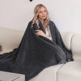 Ultra-Soft Thick Micromink Sherpa Blanket Throw For Couch, Reversible Fuzzy Warm Throw Blanket All Season For Men Women Gifts