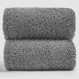 Fuzzy Faux Fur Throw Blanket for Couch, Extra Soft Warm Fluffy Fleece Blanket Throw for Couch, Sofa, Travel, Lightweight Decorative Grey