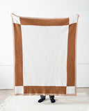 Gemarwel Feather Yarn Blanket - Brown