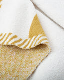 Gemarwel Feather Yarn Blanket - Yellow