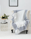 Gemarwel Feather Yarn Blanket - Grey