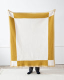 Gemarwel Feather Yarn Blanket - Yellow