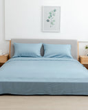 Gemarwel Bamboo Solid Sheet Set (250T) - Blue