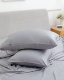 Gemarwel Bamboo Solid Sheet Set (250T)  - Light Gray